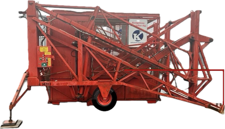 Bygghiss hydraul Tornborg Super H 12