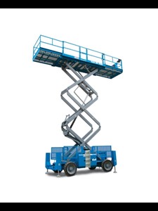 Scissor lifts Scissor lift HVO100 Genie GS 4390 RT Super Deck