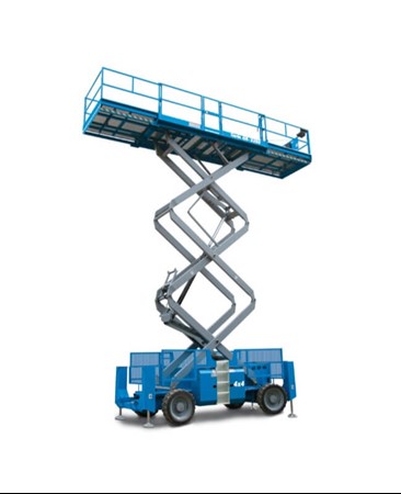 Saxliftar Saxlift HVO100 Genie GS 4390 RT Super Deck