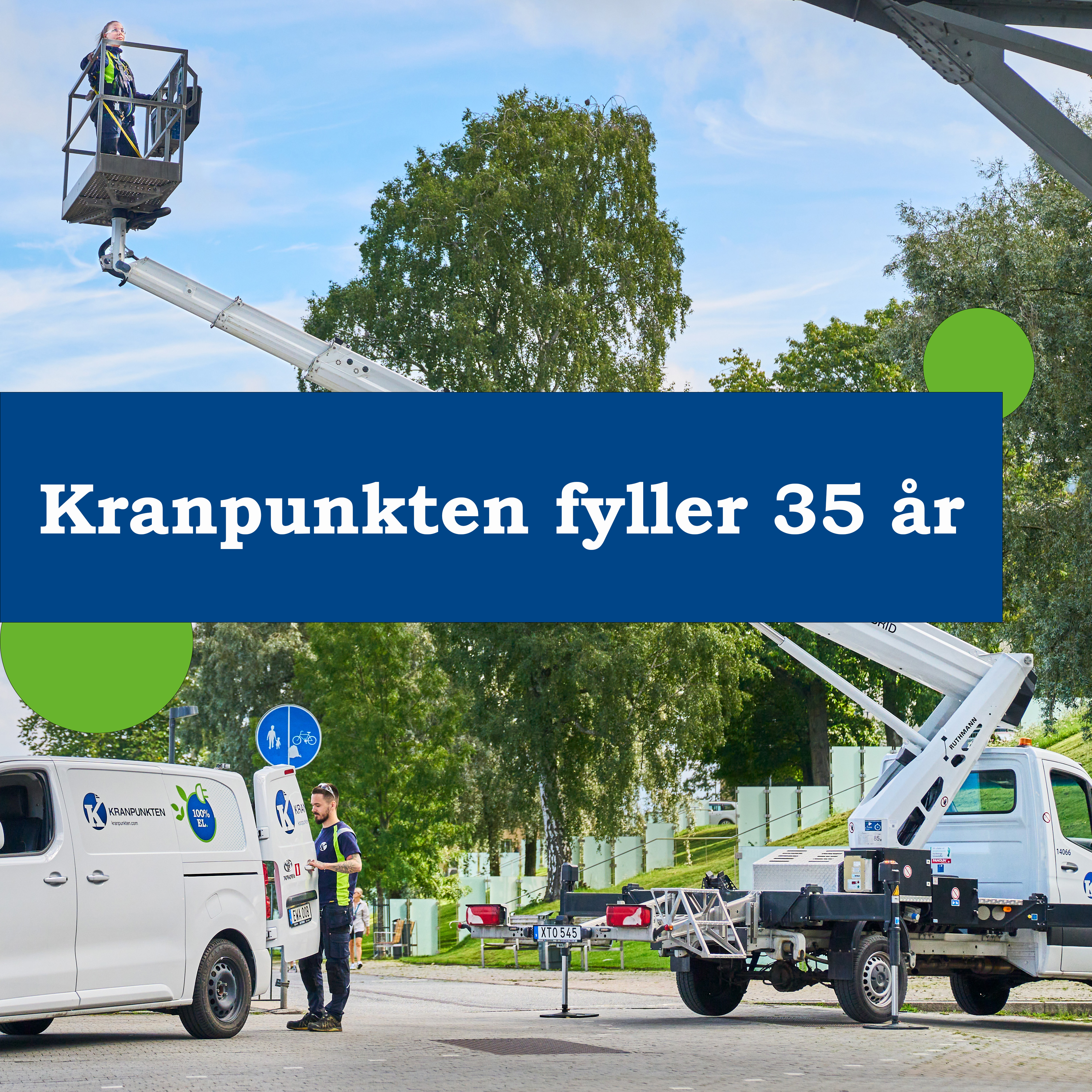 Kranpunkten fyller 35 år