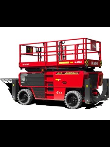 Scissor lifts Scissor lift HVO100 Magni DS 1523 RT Super Deck