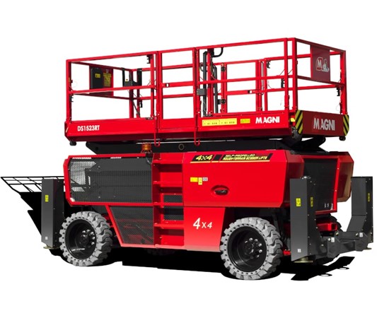 Saxliftar Saxlift HVO100 Magni DS 1523 RT Super Deck
