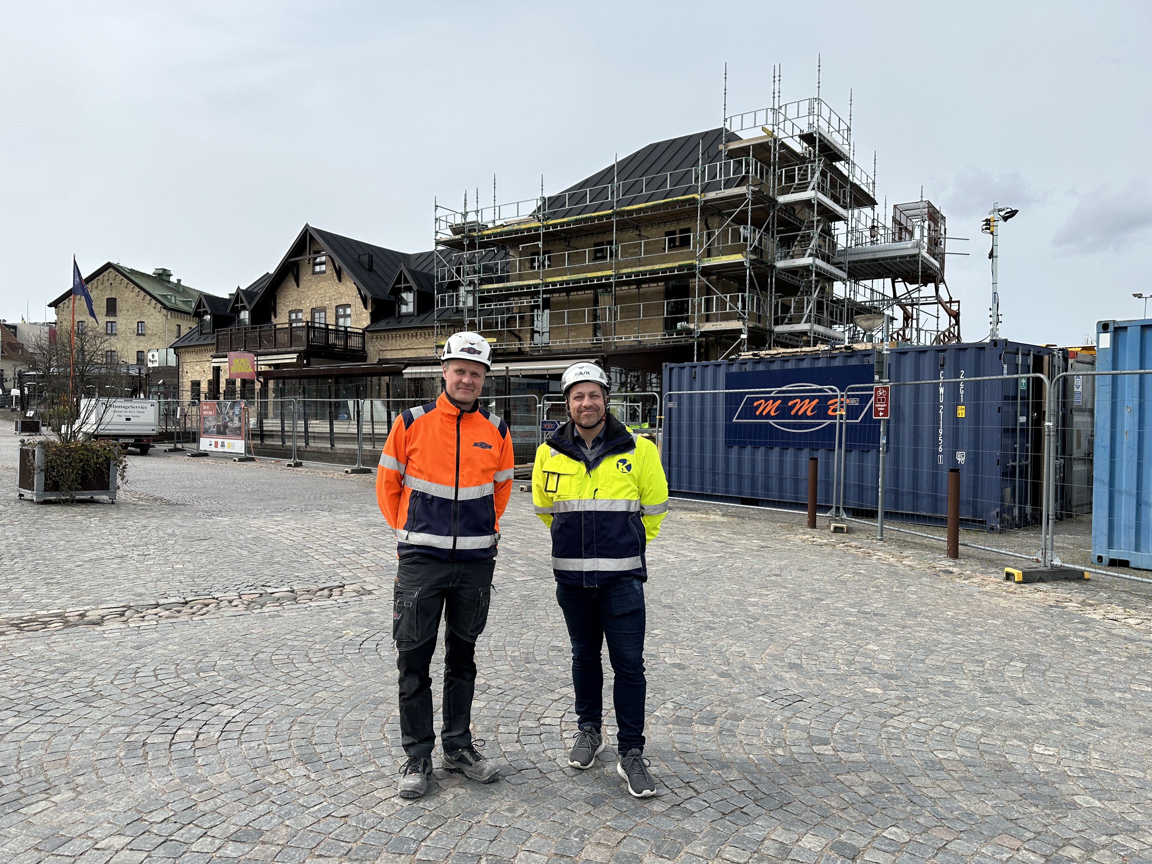 Kranpunkten levererar bygghiss till unik fastighet i Båstad